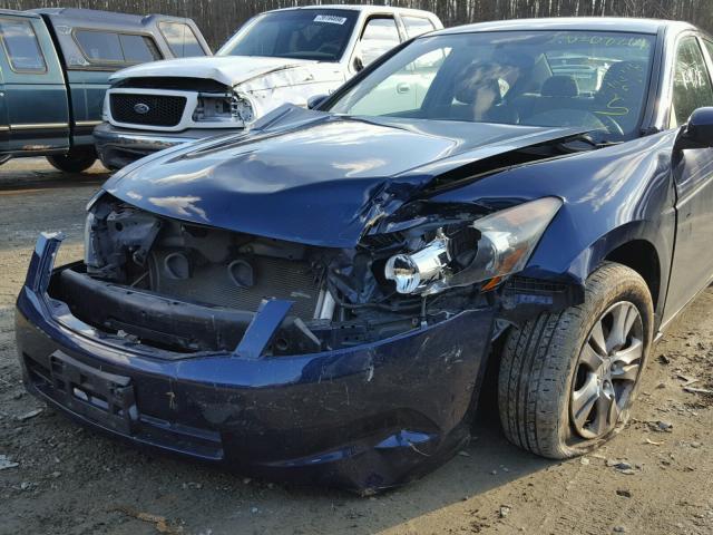 1HGCP26419A107534 - 2009 HONDA ACCORD LXP BLUE photo 9