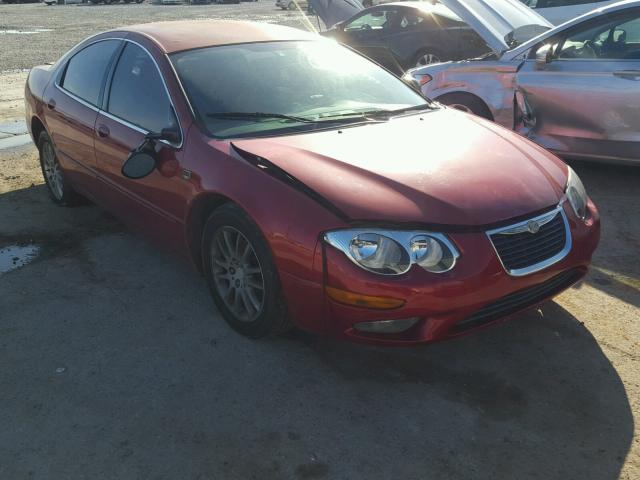 2C3AE66G34H608873 - 2004 CHRYSLER 300M MAROON photo 1