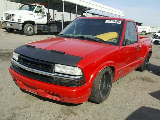 1GCCS1440Y8163321 - 2000 CHEVROLET S TRUCK S1 RED photo 2