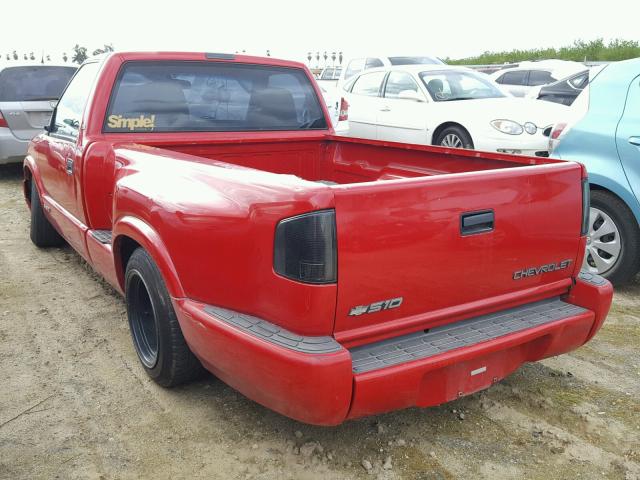 1GCCS1440Y8163321 - 2000 CHEVROLET S TRUCK S1 RED photo 3