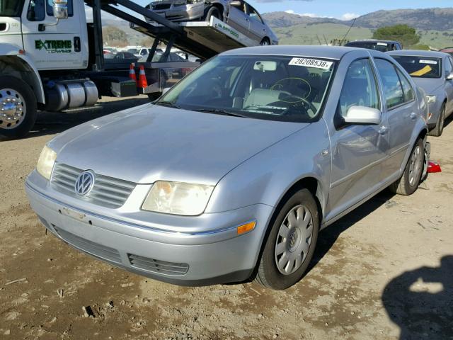 3VWRA69MX4M048666 - 2004 VOLKSWAGEN JETTA GL SILVER photo 2