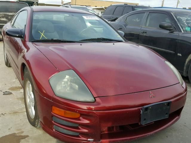 4A3AC34G11E134750 - 2001 MITSUBISHI ECLIPSE RS RED photo 1