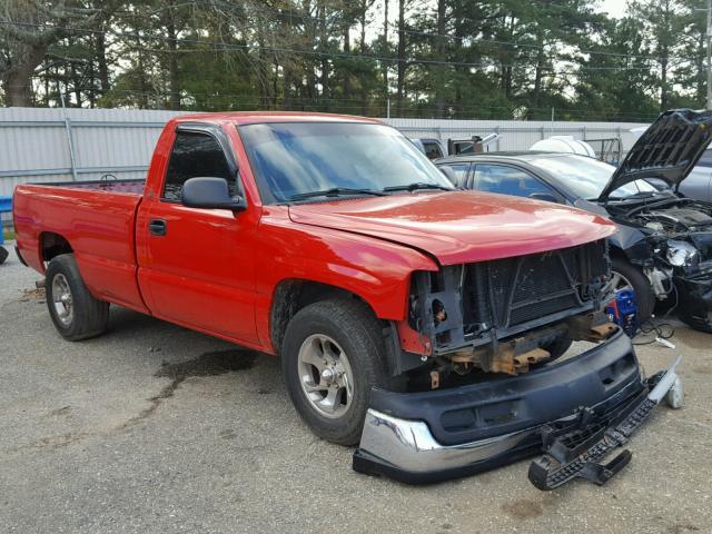 1GCEC14V12Z115584 - 2002 CHEVROLET SILVERADO RED photo 1