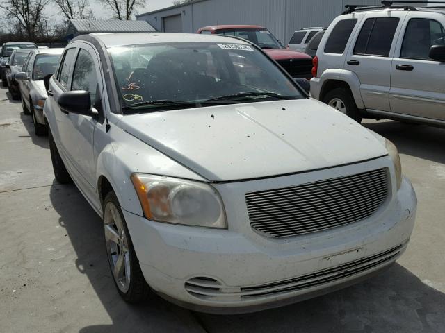 1B3HB48B07D527714 - 2007 DODGE CALIBER SX WHITE photo 1