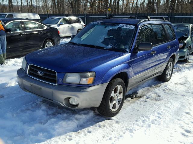 JF1SG65674H755339 - 2004 SUBARU FORESTER 2 TWO TONE photo 2