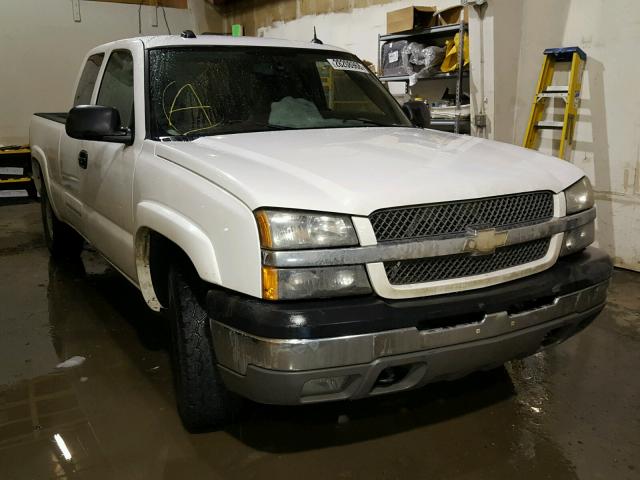 1GCEK19TX4E238837 - 2004 CHEVROLET SILVERADO WHITE photo 1