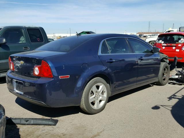 1G1ZB5EBXAF232802 - 2010 CHEVROLET MALIBU LS ლურჯი ფოტო 4