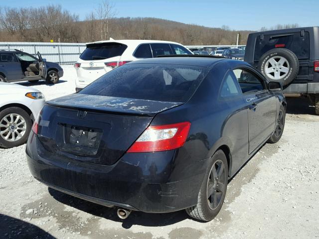 2HGFG128X8H550670 - 2008 HONDA CIVIC EX შავი ფოტო 4