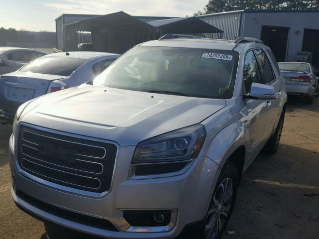 1GKKRRKD0FJ213427 - 2015 GMC ACADIA SLT ვერცხლისფერი ფოტო 2