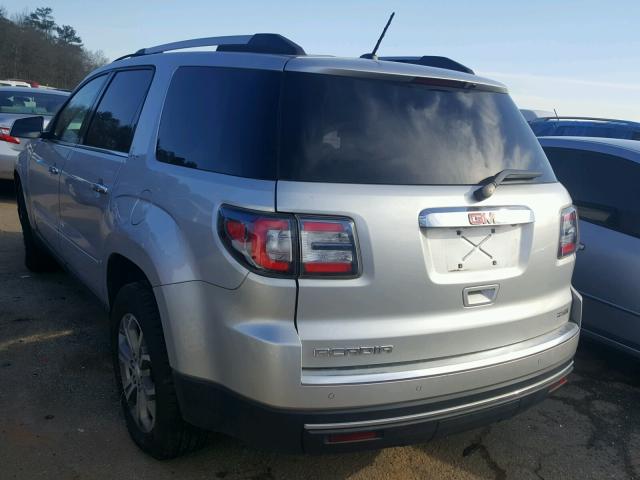 1GKKRRKD0FJ213427 - 2015 GMC ACADIA SLT ვერცხლისფერი ფოტო 3