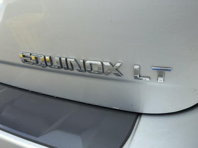 2CNALDEWXA6304358 - 2010 CHEVROLET EQUINOX LT SILVER photo 9