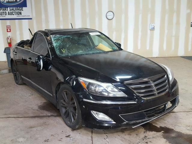 KMHGC4DH1CU170907 - 2012 HYUNDAI GENESIS 5. BLACK photo 1