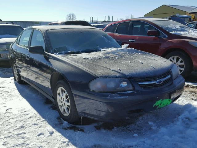 2G1WF52E6Y9353822 - 2000 CHEVROLET IMPALA BLUE photo 1