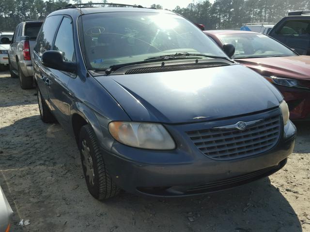 1C4GJ45311B271192 - 2001 CHRYSLER VOYAGER LX BLUE photo 1