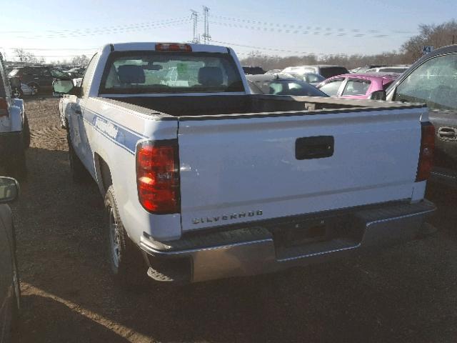 1GCNCPEHXFZ409650 - 2015 CHEVROLET SILVERADO WHITE photo 3