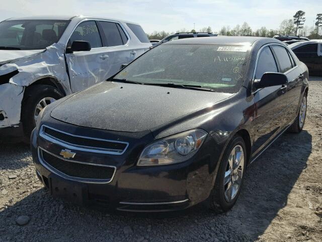 1G1ZC5EB2AF182491 - 2010 CHEVROLET MALIBU 1LT 黑色 照片 2