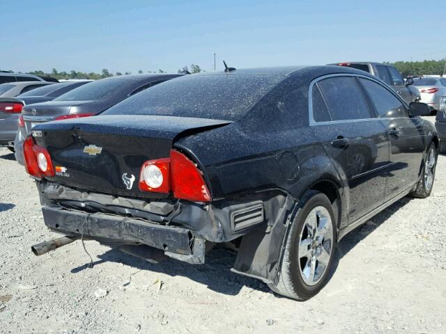 1G1ZC5EB2AF182491 - 2010 CHEVROLET MALIBU 1LT 黑色 照片 4