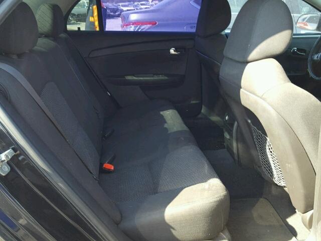 1G1ZC5EB2AF182491 - 2010 CHEVROLET MALIBU 1LT 黑色 照片 6