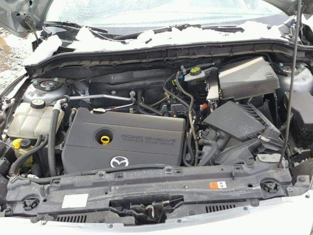 JM1BL1H63A1263139 - 2010 MAZDA 3 S SILVER photo 7