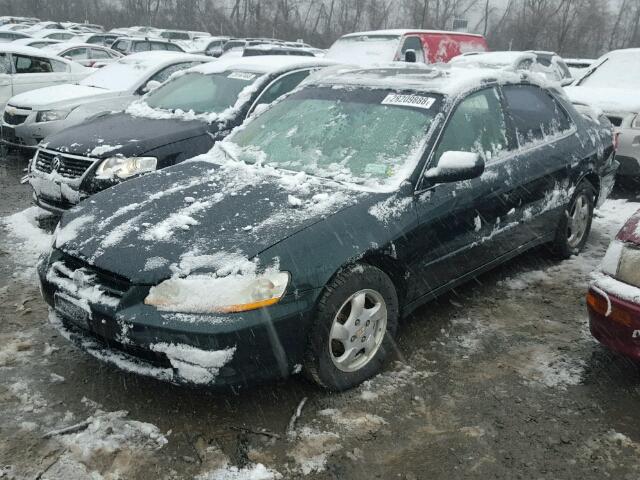 1HGCG6679XA065600 - 1999 HONDA ACCORD EX GREEN photo 2