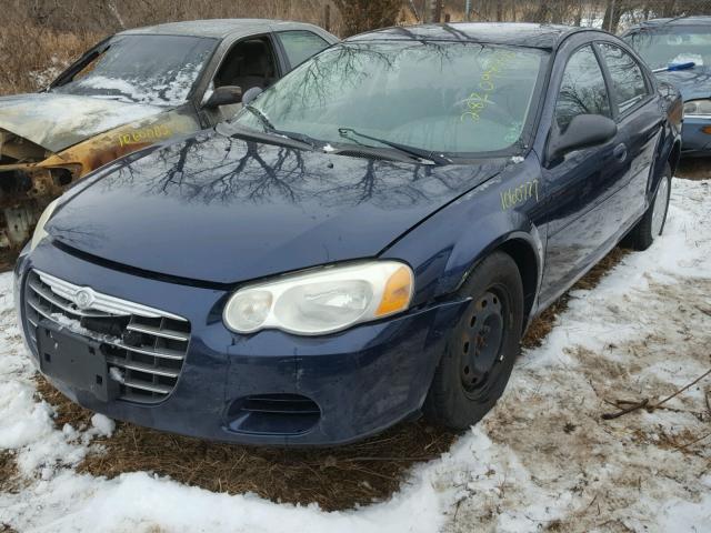 1C3EL46XX6N178815 - 2006 CHRYSLER SEBRING BLUE photo 2