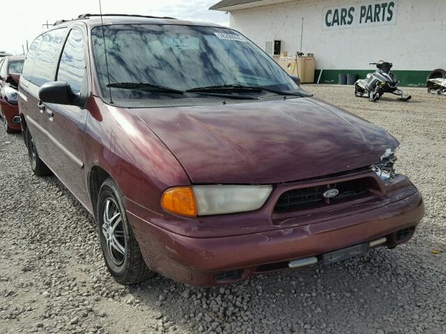 2FMZA51U9WBE40286 - 1998 FORD WINDSTAR W BURGUNDY photo 1