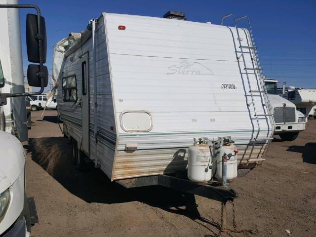 4X4TSEW20XC022273 - 1999 WILDWOOD SIERRA WHITE photo 1