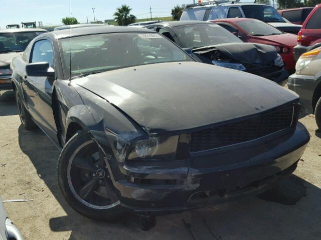 1ZVHT82H985185575 - 2008 FORD MUSTANG GT BLACK photo 1