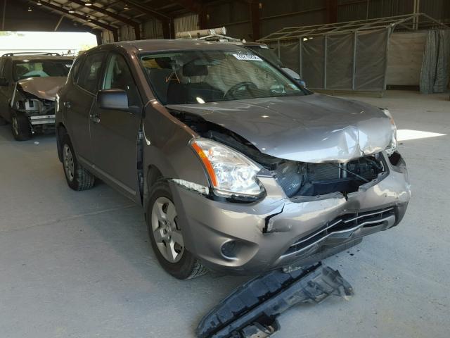 JN8AS5MT6CW293408 - 2012 NISSAN ROGUE S GRAY photo 1