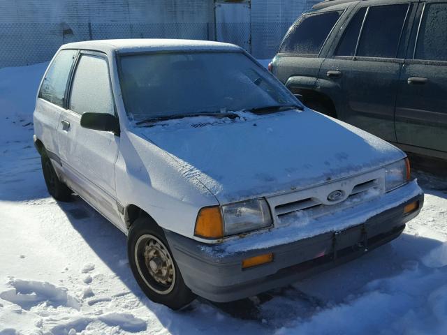 KNJPT06H0L6149753 - 1990 FORD FESTIVA L WHITE photo 1