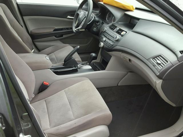 1HGCP26479A074295 - 2009 HONDA ACCORD LXP GRAY photo 5