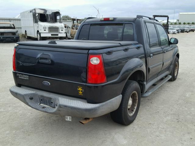 1FMZU67KX4UA77796 - 2004 FORD EXPLORER S BLACK photo 4