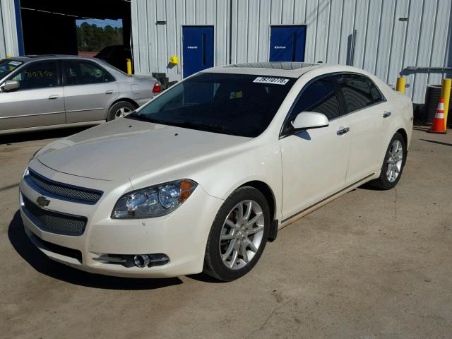 1G1ZE5E04CF108355 - 2012 CHEVROLET MALIBU LTZ თეთრი ფოტო 2