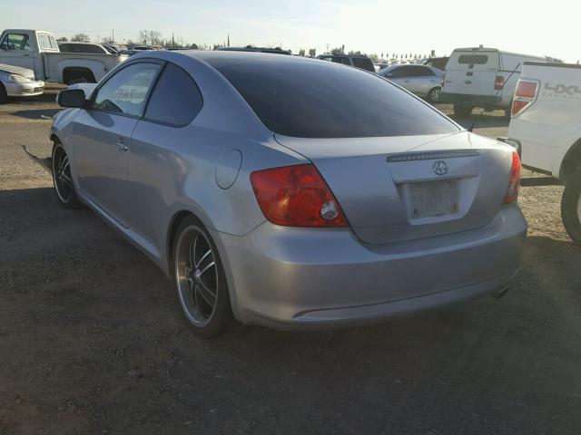 JTKDE177460078102 - 2006 TOYOTA SCION TC 银色 照片 3