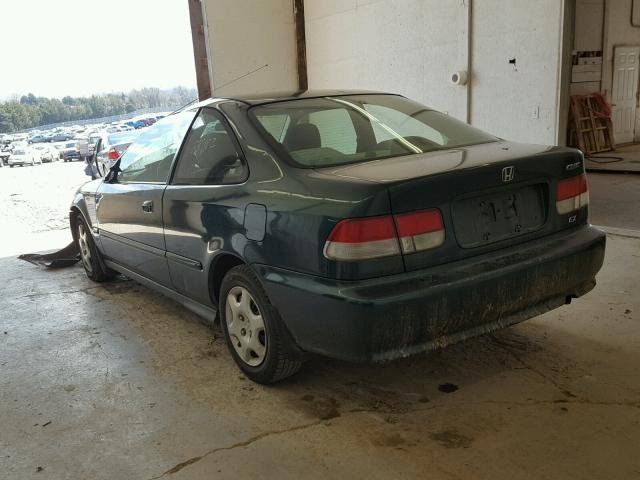 1HGEJ8148YL054760 - 2000 HONDA CIVIC EX Yaşıl foto 3