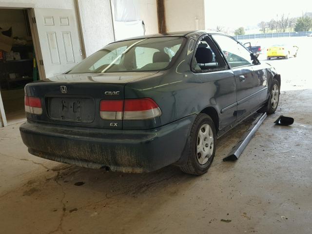 1HGEJ8148YL054760 - 2000 HONDA CIVIC EX Yaşıl foto 4