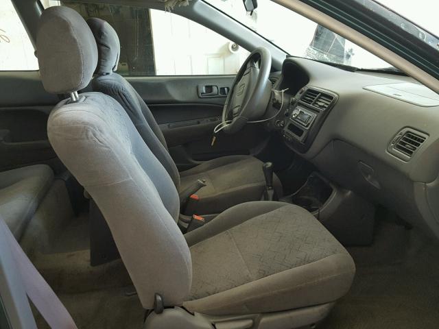 1HGEJ8148YL054760 - 2000 HONDA CIVIC EX Yaşıl foto 5