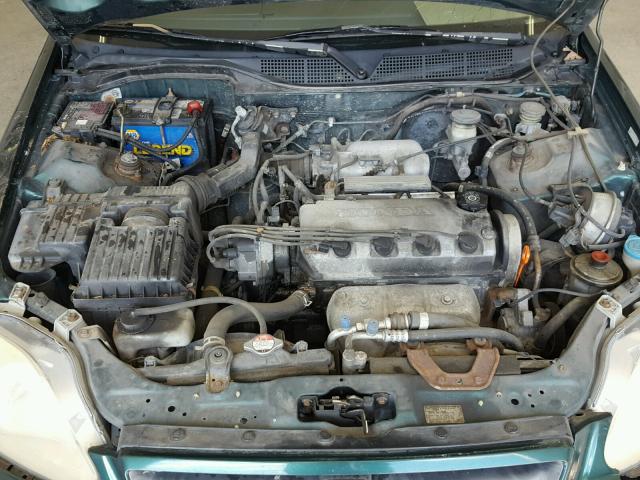 1HGEJ8148YL054760 - 2000 HONDA CIVIC EX Yaşıl foto 7