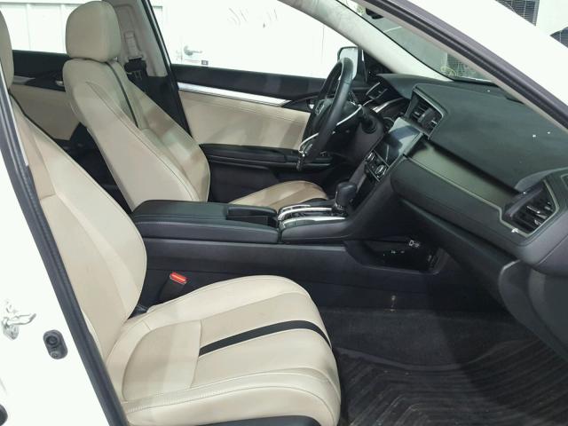 19XFC1F76HE025581 - 2017 HONDA CIVIC EXL 白色 照片 5