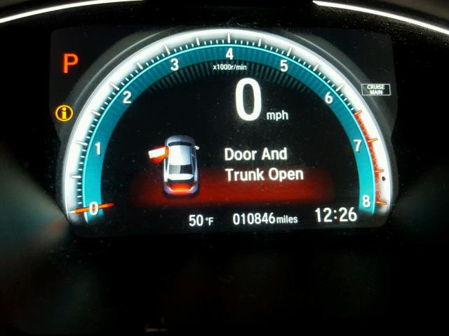 19XFC1F76HE025581 - 2017 HONDA CIVIC EXL 白色 照片 8