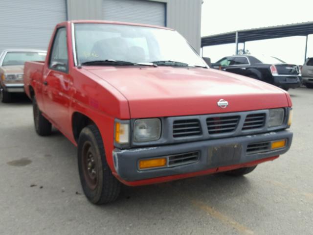 1N6SD11S3TC363847 - 1996 NISSAN TRUCK BASE RED photo 1