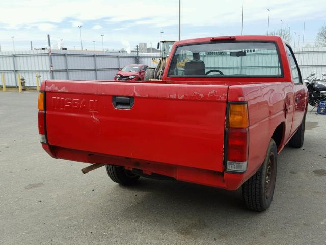 1N6SD11S3TC363847 - 1996 NISSAN TRUCK BASE RED photo 4