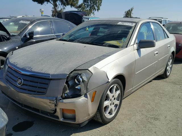 1G6DM57N430156666 - 2003 CADILLAC CTS BEIGE photo 2