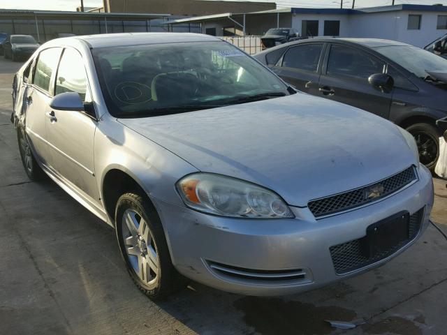 2G1WG5E35D1224227 - 2013 CHEVROLET IMPALA LT SILVER photo 1