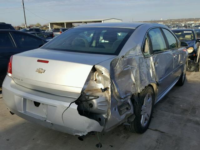 2G1WG5E35D1224227 - 2013 CHEVROLET IMPALA LT SILVER photo 4