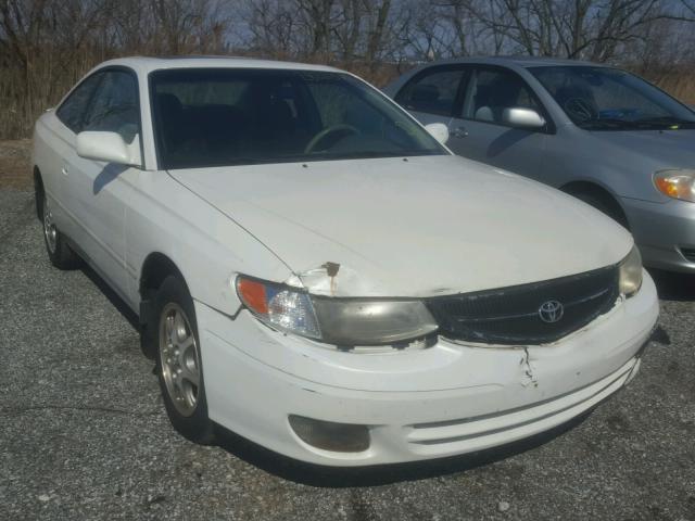 2T1CG22P91C467035 - 2001 TOYOTA CAMRY SOLA WHITE photo 1