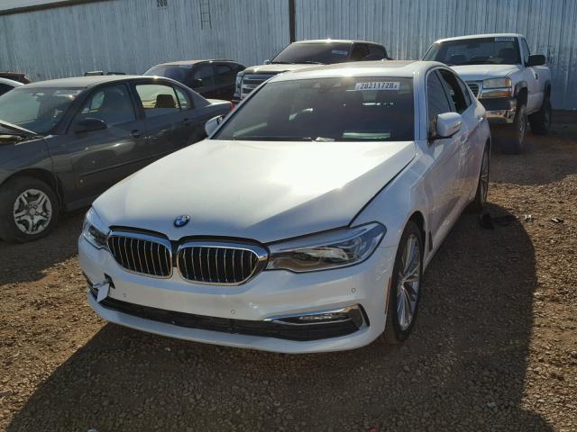 WBAJE5C38HG913596 - 2017 BMW 540 I WHITE photo 2