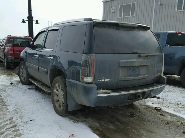 1GKFK63847J370269 - 2007 GMC YUKON DENA BLUE photo 3