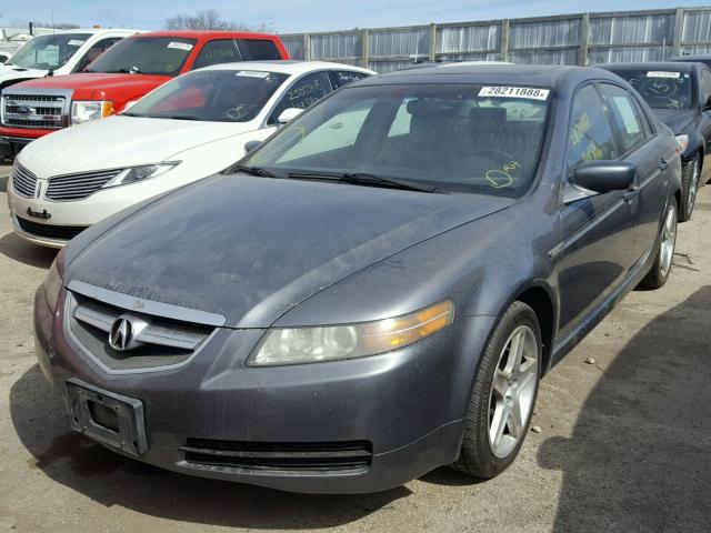 19UUA66295A077768 - 2005 ACURA TL SILVER photo 2