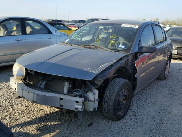 1G8AJ55FX6Z123881 - 2006 SATURN ION LEVEL GRAY photo 2